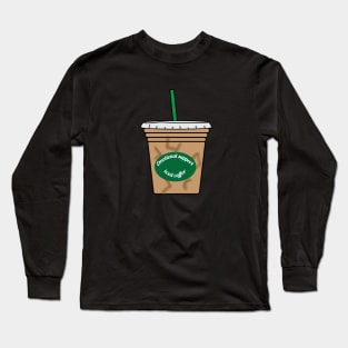 emotional support iced coffee Long Sleeve T-Shirt